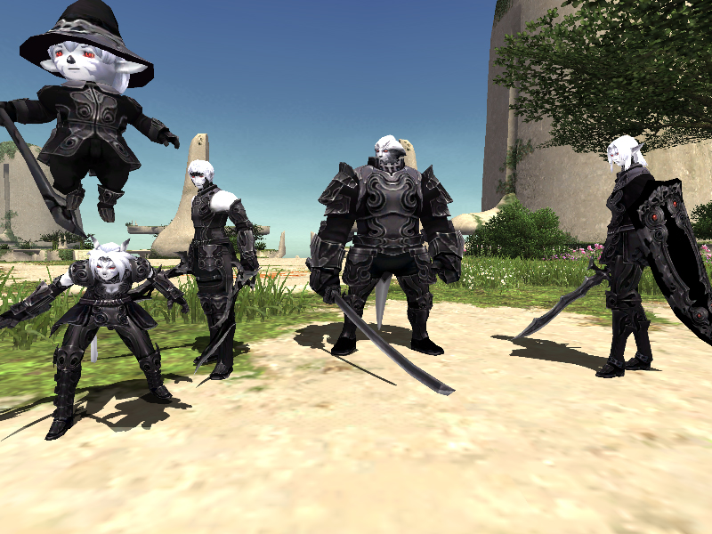 WE ARE VANA'DIEL 官方 Ark Angel Alter Egos Assemble 配图