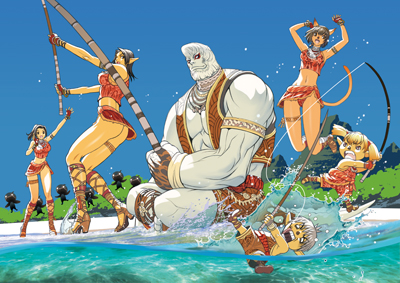 Artwork for the 10th Anniversary (Hagiwara)