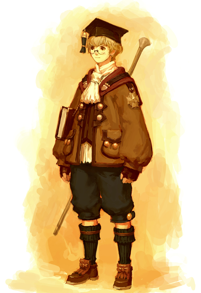 WE ARE VANA'DIEL 官方 Scholar Scholar's Attire 设定图