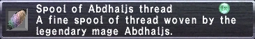 FFXIclopedia 上的 Abdhaljs Thread