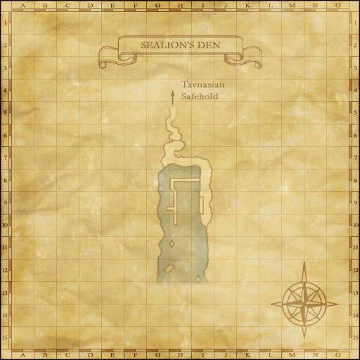 BG Wiki 上的 Sealion's Den 地图